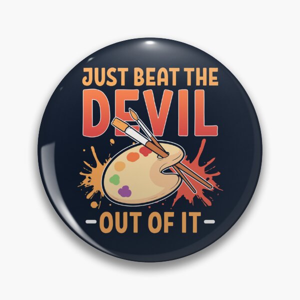 Item preview, Drawing Artist Just Beat the Devil out of It    designed and sold by Memorycreated.