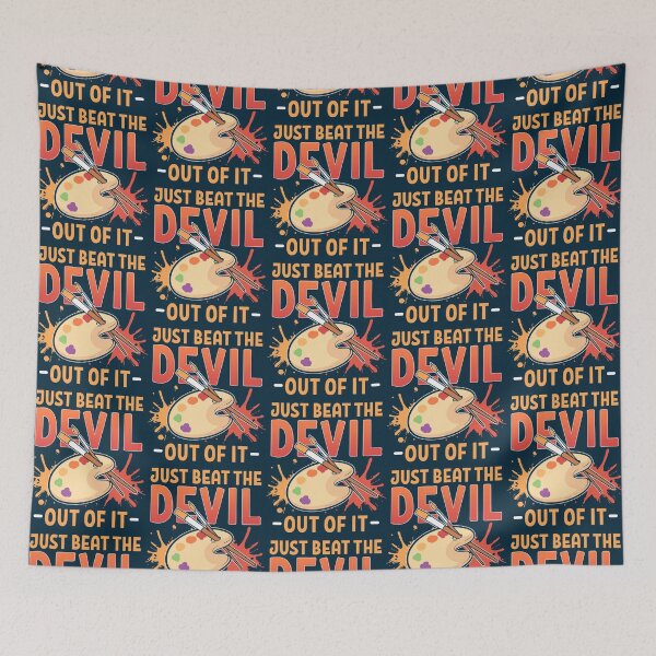 Item preview, Dibujante acaba de vencer al diablo fuera de él designed and sold by Memorycreated.