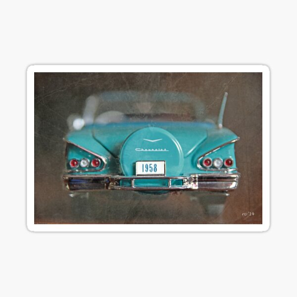 1958 Chevy Impala Tail Lights Sticker
