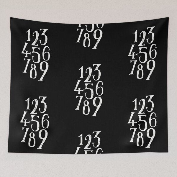 Item preview, Black Number 1-9 designed and sold by S S 2.
