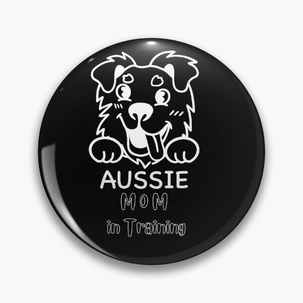 Item preview, [Dogs] Aussie Dog MOM inTraining Classic T-Shirt designed and sold by smartdogs.