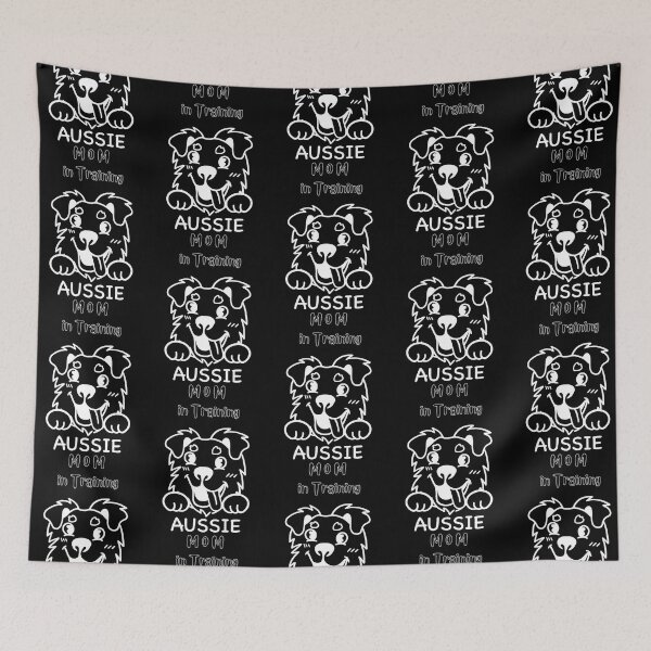 Item preview, [Dogs] Aussie Dog MOM inTraining Classic T-Shirt designed and sold by smartdogs.