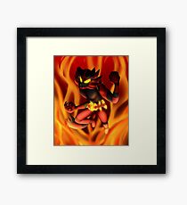 Incineroar Framed Print