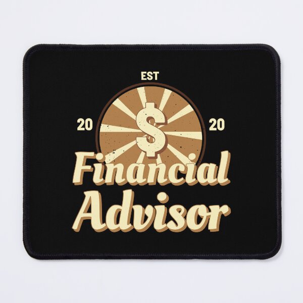 Item preview, Financial Advisor Est 2020 designed and sold by Denti Kanys ⭐⭐⭐⭐⭐.