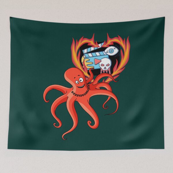Item preview, XXXTENTACLEXXX falls in love with horror movies   designed and sold by Arettt.