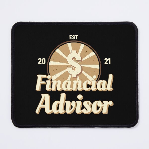 Item preview, Financial Advisor Est 2021 designed and sold by Denti Kanys ⭐⭐⭐⭐⭐.