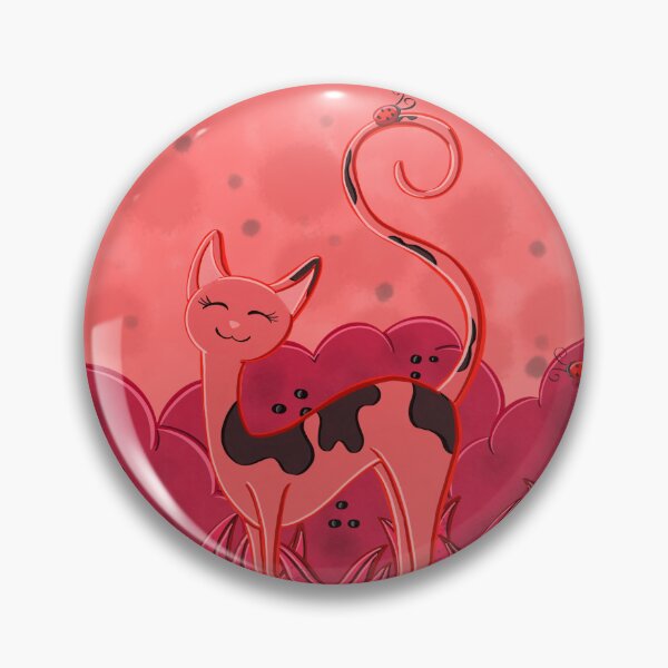 Item preview, Ladybug Cat designed and sold by DancingFoxArt.