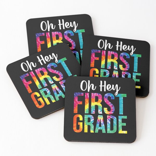 Item preview, Back To School Students Teacher Tie Dye Hey 1st First Grade designed and sold by LisaVerbeeck.