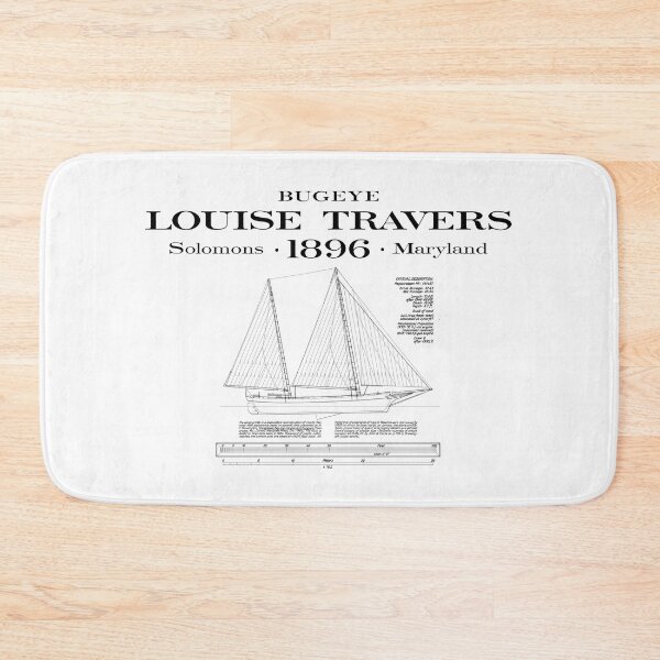Item preview, Vintage Sailing Ship Bugeye Louise Travers designed and sold by Yeaha.
