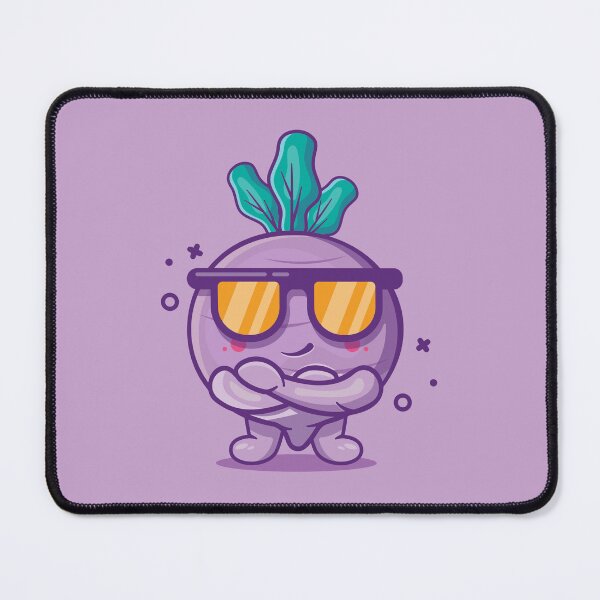 Item preview, turnip vegetable character with cool expression designed and sold by werezu.