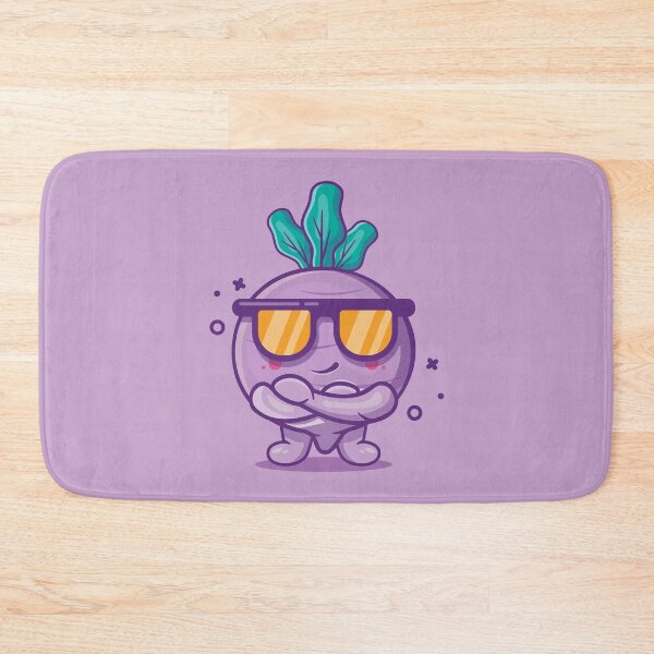 Item preview, turnip vegetable character with cool expression designed and sold by werezu.