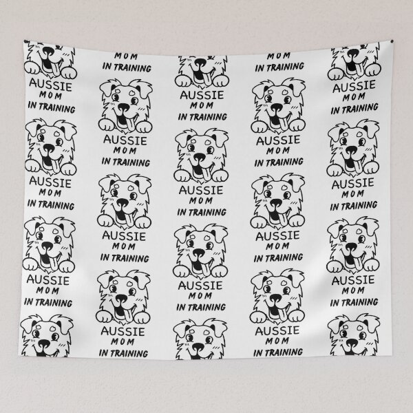 Item preview, [Dogs] Aussie Dog Mom inTraining Classic T-Shirt designed and sold by smartdogs.