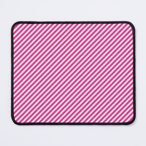 Item preview, Pink Fushia and White Small Diagonal Stripes designed and sold by Ludovic Geusa.