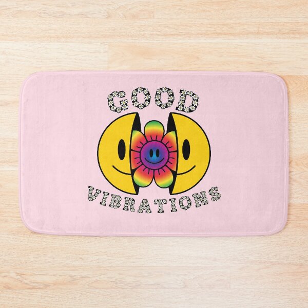 Item preview, GOOD VIBRATIONS Smiling Daisy Rainbow designed and sold by everything4eva.