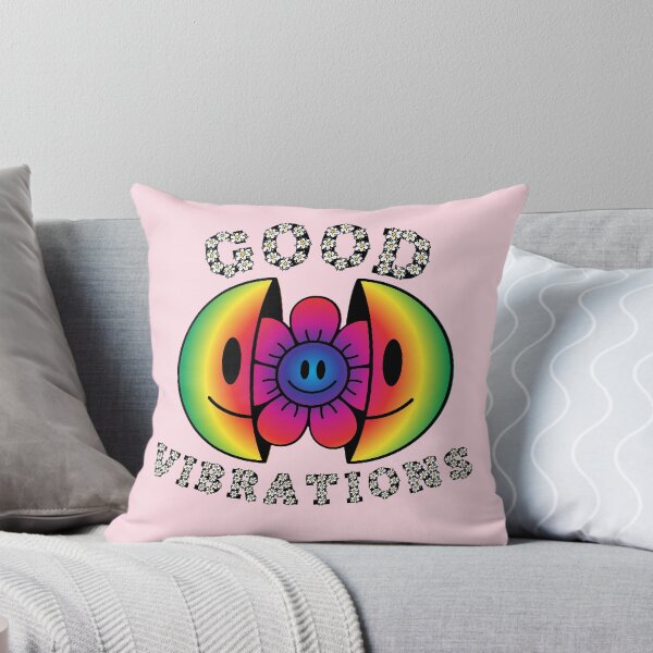 Item preview, GOOD VIBRATIONS Smiling Daisy Rainbow designed and sold by everything4eva.
