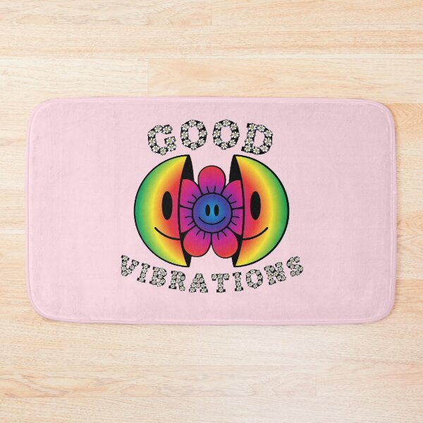 Item preview, GOOD VIBRATIONS Smiling Daisy Rainbow designed and sold by everything4eva.