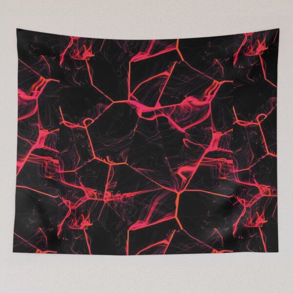 Item preview, Red Web Art designed and sold by noiramcreates.