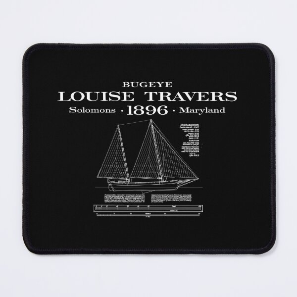 Item preview, Vintage Sailing Ship Bugeye Louise Travers designed and sold by Yeaha.
