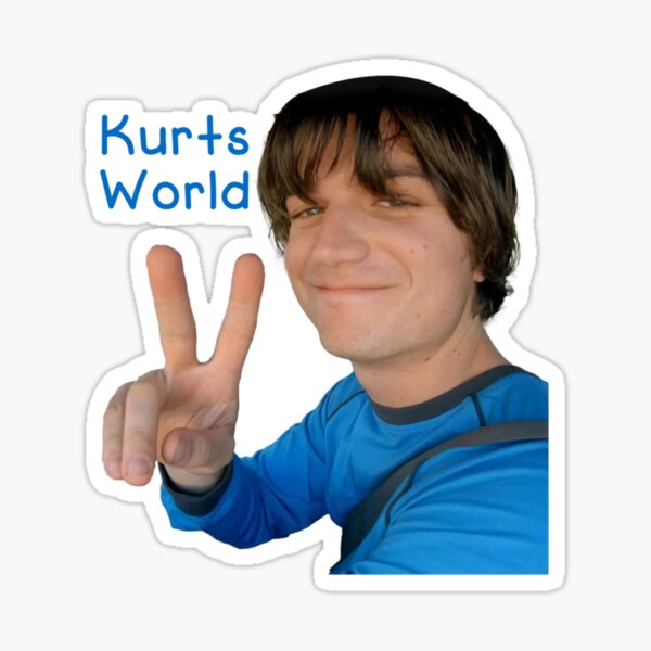 Kurts World Stickers for Sale