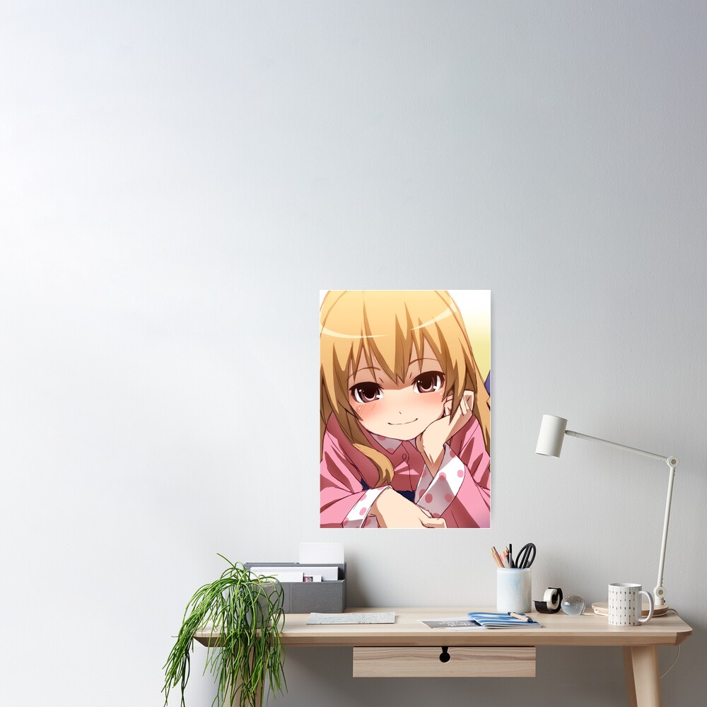 Taiga Aisaka Toradora Fanart Anime Waifu Poster for Sale by Spacefoxart