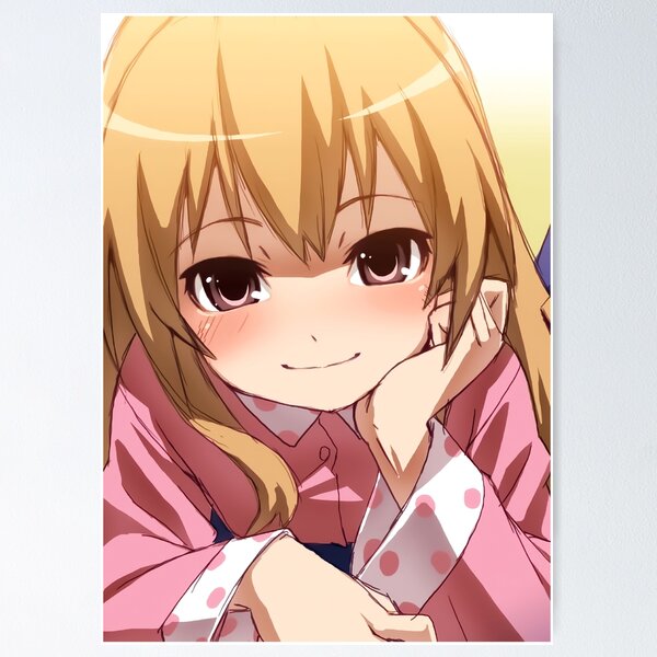 Ryuuji Takasu Toradora Anime Girl Waifu Fanart Poster for Sale by