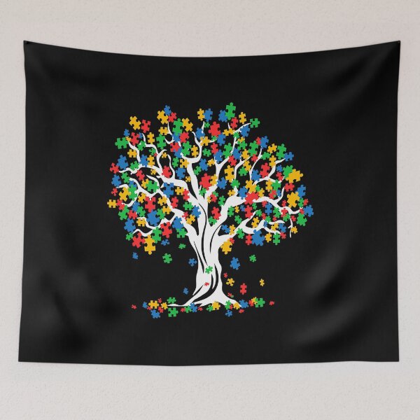 Item preview, Tree Of Life Autism Awareness Month Funny ASD Supporter Gift designed and sold by HaaChris-Artis.