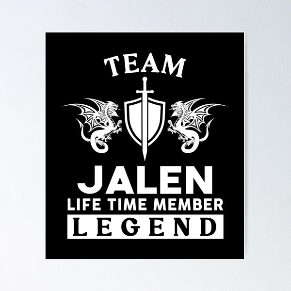 Item preview, Jalen Name T Shirt - Jalen Legend Lifetime Member Gift Item Tee designed and sold by aaronmaxi6.