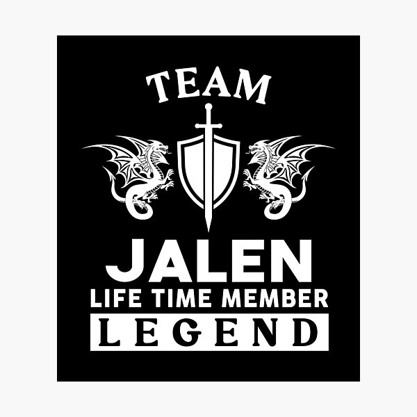 Item preview, Jalen Name T Shirt - Jalen Legend Lifetime Member Gift Item Tee designed and sold by aaronmaxi6.