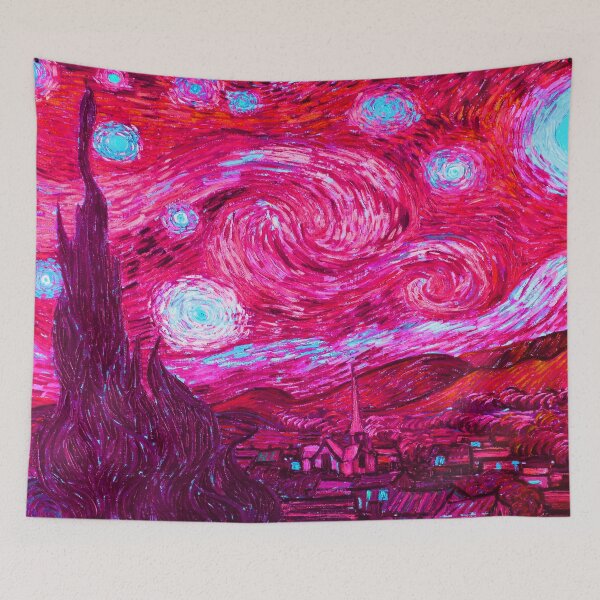 Aperçu de l'œuvre Imitation Candy Candy de nuit étoilée par Kissa Gwendolyn créée et vendue par buyartforless.