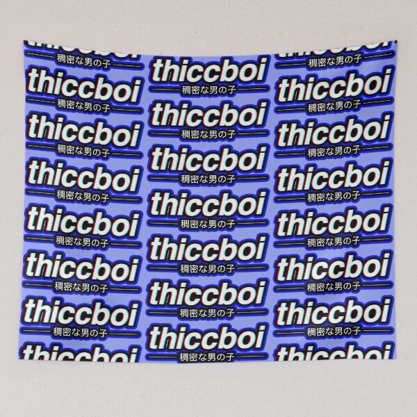Item preview, Thicc Boi (Blue) designed and sold by Dolls X Beauty.