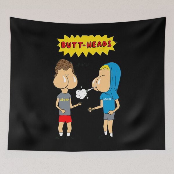 Item preview, Buttheads christmas gift fan designed and sold by KjeldJessen.