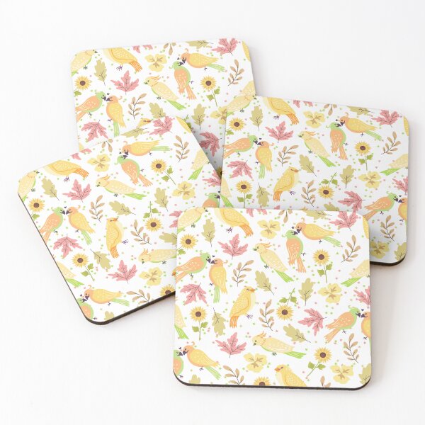 Item preview, Four Seasons Bird Garden (white summer version) designed and sold by Dorina Larsdotter.