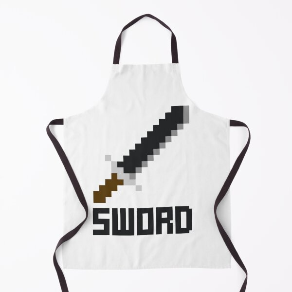 Item preview, Retro Pixel Art Drawing of a Sword with SWORD Quote designed and sold by RiciPaneto.