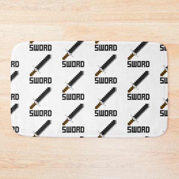 Item preview, Retro Pixel Art Drawing of a Sword with SWORD Quote designed and sold by RiciPaneto.