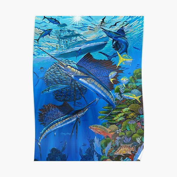 Sailfish Reef Poster