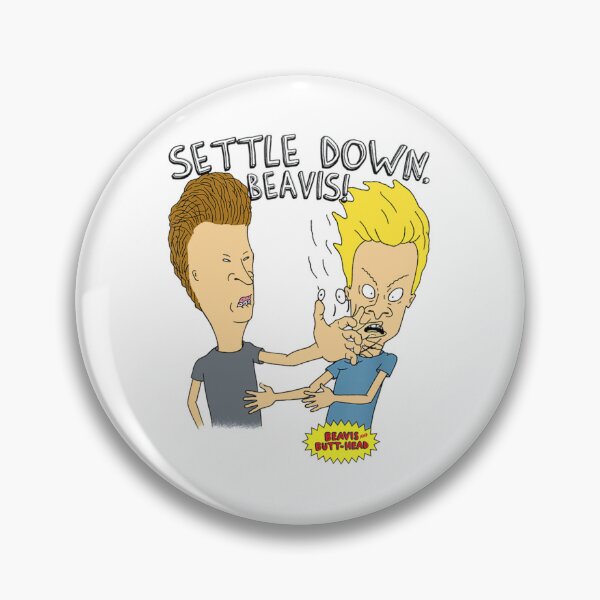 Item preview, Settle Down Beavis Gift Fan designed and sold by KjeldJessen.