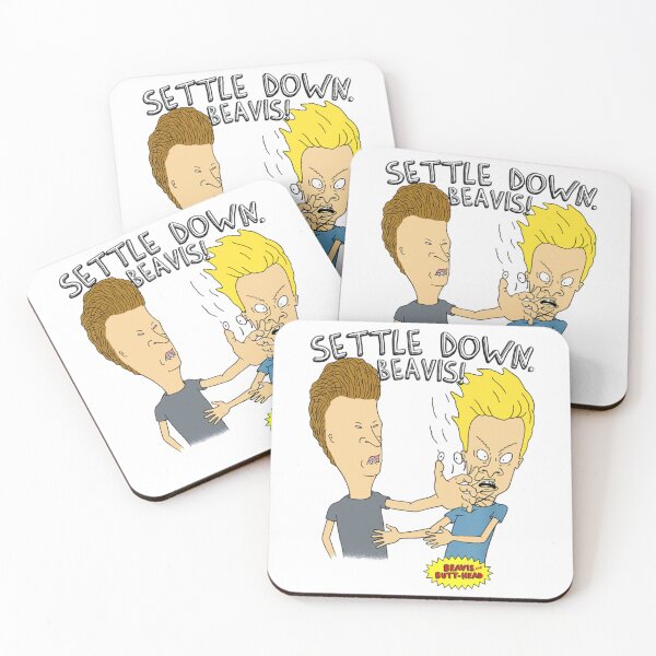 Item preview, Settle Down Beavis Gift Fan designed and sold by KjeldJessen.