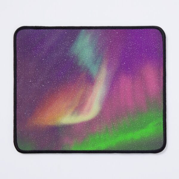 Item preview, Northern Lights Over The Forest, Beautiful Northern Lights, Northern Lights Aesthetic, Green Northern Lights Painting designed and sold by Trendymotion.