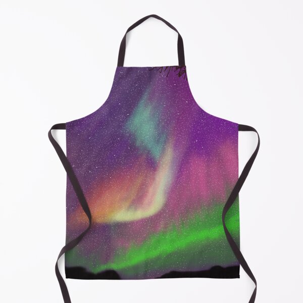 Item preview, Northern Lights Over The Forest, Beautiful Northern Lights, Northern Lights Aesthetic, Green Northern Lights Painting designed and sold by Trendymotion.