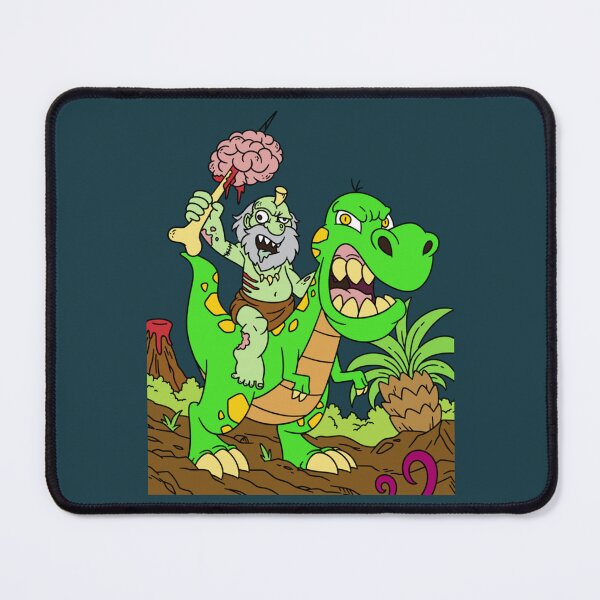 Item preview, Zombie Riding a Dinosaur designed and sold by ReimerStaude.