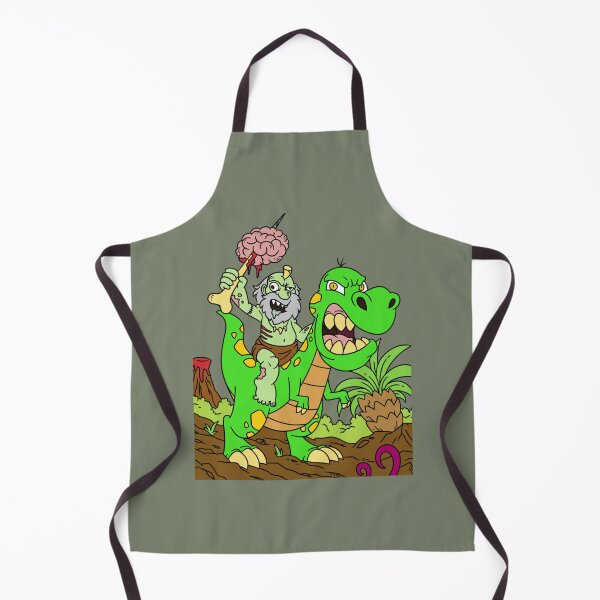 Item preview, Zombie Riding a Dinosaur designed and sold by ReimerStaude.