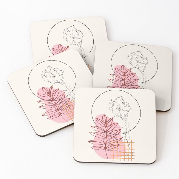 Item preview, Minimalistic floral boho lineart  designed and sold by CreativeStrand.