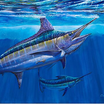 Imagen de la obra Blue Marlin Bite de Carey Chen