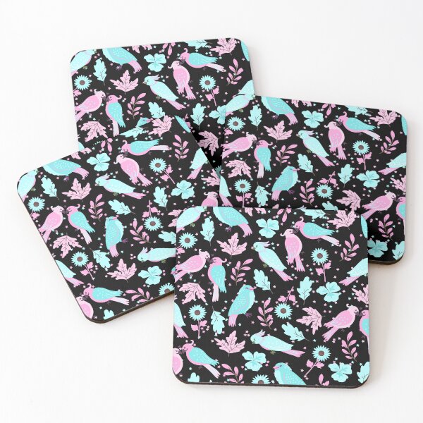 Item preview, Four Seasons Bird Garden (black spring version) designed and sold by Dorina Larsdotter.