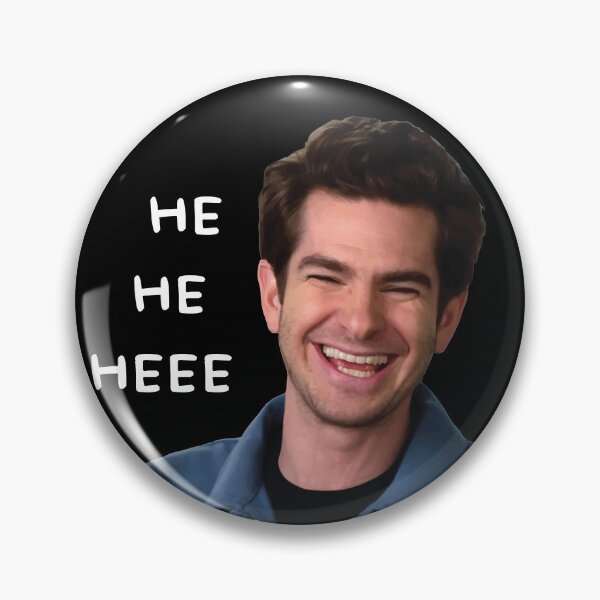 Item preview, Andrew Garfield "He He Heee" designed and sold by Alicia-Lee.