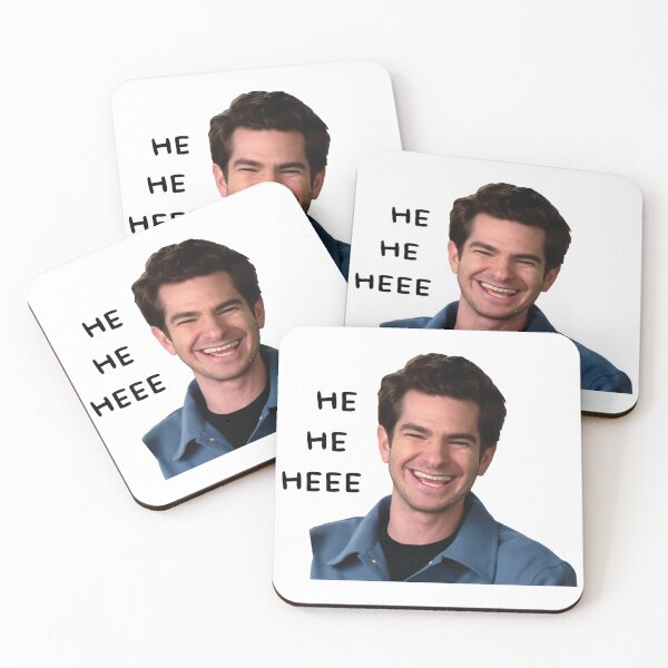 Item preview, Andrew Garfield "He He Heee" designed and sold by Alicia-Lee.