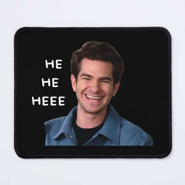 Item preview, Andrew Garfield "He He Heee" designed and sold by Alicia-Lee.