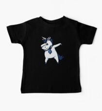 Einhorn tupfen Baby T-Shirt