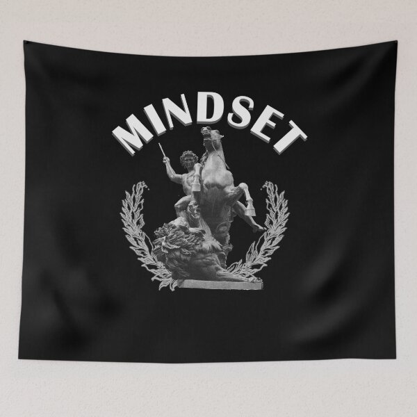 Item preview, Mindset Greek Warrior Gym Motivation  designed and sold by designsbyted.
