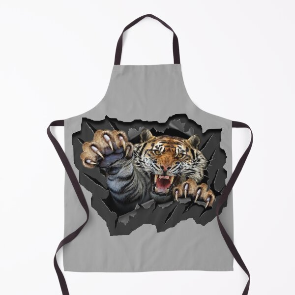 Item preview, Angry Tiger Attack designed and sold by hazaraart.